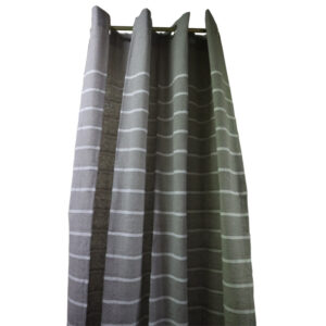 Metro Living Eyelet Curtain Stripe Beige - 55" x 84"