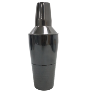 Whitman Cocktail Shaker Hammered Black 750ml