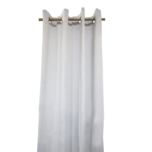 Metro Living Blockout Grommet Curtain Plain Silver - 52" x 90"
