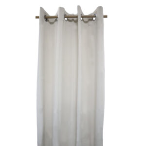 Metro Living Blockout Grommet Curtain Plain Beige - 52" x 90"