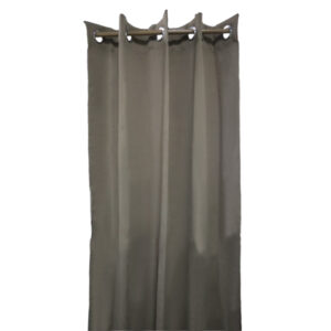 Metro Living Blockout Grommet Curtain Plain Mocha - 52" x 90"
