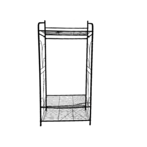 Garment Rack 3Tier Shelf Black