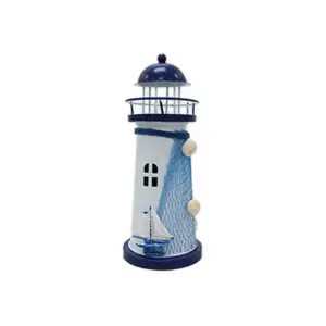 Metal Lantern Lighthouse Nautical