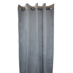 Eyelet  Blockout  Curtain Blue - 60" x 90"
