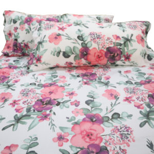 Alternative view of 3 Pieces Microfiber Sheet Set Printed - Multicolor - King Size