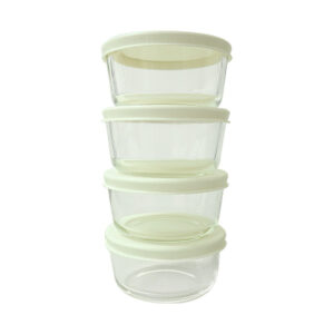 Food Container Round 4pc Set 240ml
