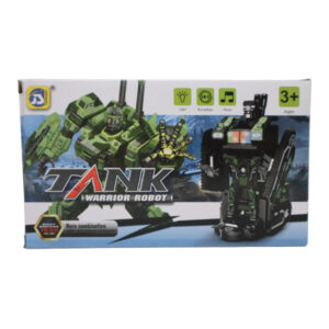 Road Racer Battery Operated Transformable Tank With Light And Music