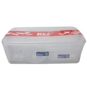 Klio Food Keeper 4 Pc Clear