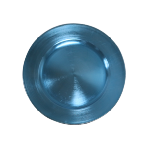 Charger Plate Plastic Blue