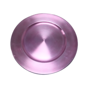 Charger Plate Plastic Pink