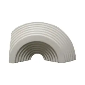 Ceramic Table Decor White 13.8 x 7 x 22 cm