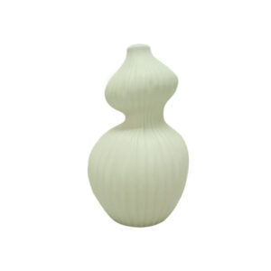 Ceramic Vase White 14.5 x 14 x 25  cm
