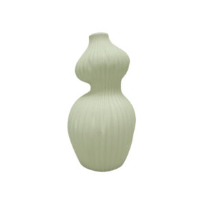 Ceramic Vase White 15 x 15 x 30  cm
