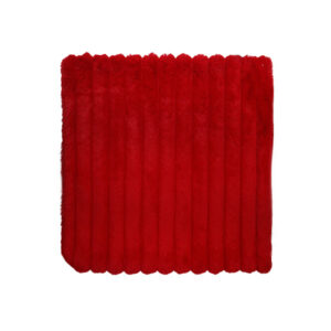 Alternative view of Throw Pillow Case Velvet Plain Red