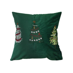 Throw Pillow Case Fine Tree Green