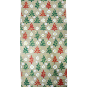 Alternative view of Table Runner Xmas Tree | Gold