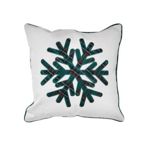 Throw Pillow Case Canvas Flakes
