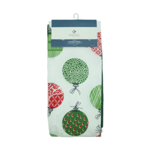 Kitchen Towel Christmas Pack Of - Green