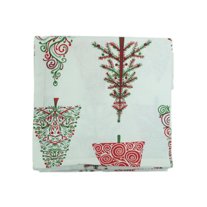Table Napkin Christmas Pack Of 2 - Red