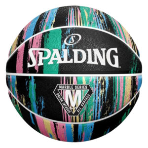 Spalding Marble Series Black Pastel Basketball