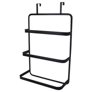 Alternative view of Wow Towel Rack 3Tier Over The Door Powder Coat #Wr4699