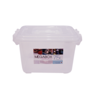 Megabox Storage Box Carrie-Mi Series 6.5L - Clear 29 x 20 x 18cm