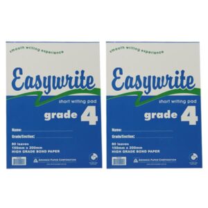 Alternative view of Writing Pad Grade-4 w/ Plastic Cover Easywrite