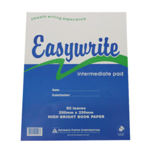 Intermediate Pad w/ Plastic Cover Easywrite