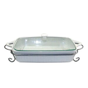 Bakedish Rectangle w/ Handle & Lid Os