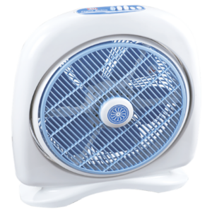 3D Box Fan w/o Stand Blue Elegant Fashion