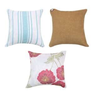 Throw Pillow Case Set Of 3