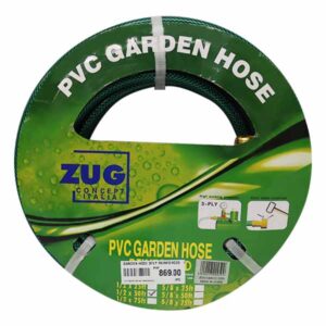 Alternative view of Zug Garden Hose 3Ply Reinforced Brass Coupling 1/2X50 Green #Zug10M01C-1250