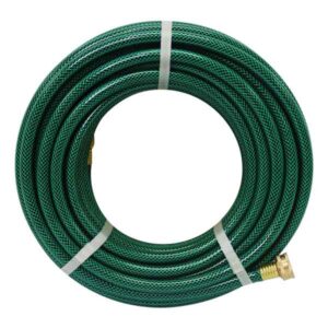 Zug Garden Hose 3Ply Reinforced Brass Coupling 1/2X50 Green #Zug10M01C-1250