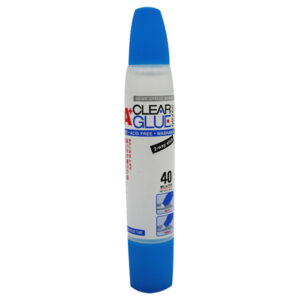 Glue Clear Dual Tip 40 ml A+ (12's) - Each