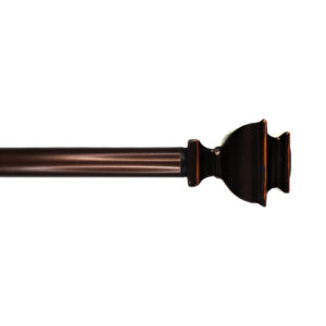 Alternative view of Decorative Rods 67" x 118" Dark Brown