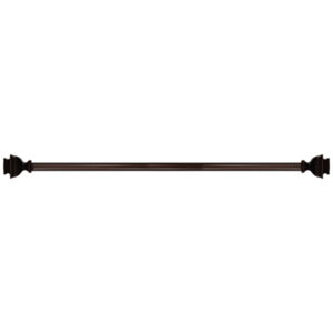 Decorative Rods 67" x 118" Dark Brown