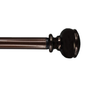Alternative view of Decorative Rods 67" x 118" Dark Brown