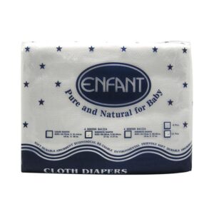 Enfant #809 12 pcs. Cloth Diaper (Birdseye) 27" x 27"