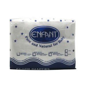 Enfant #207 12 pcs. Cloth Diaper(Gauze)18"x 36"