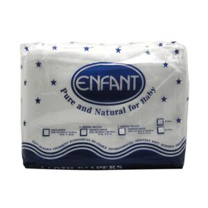 Enfant #301 12 pcs. Cloth Diaper (Birdseye) 18" x 27"