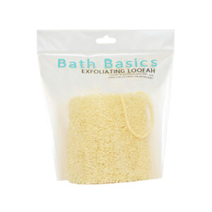 Bath Basic Loofah Sponge w/Cord L