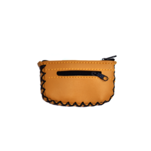 Coin Purse w/ Front Zipper Mustard