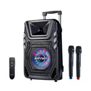 Trolley-Konzert 8" Portable Trolley Speaker-with 2pcs Mic