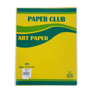 Art Paper Assorted Color - Pk10