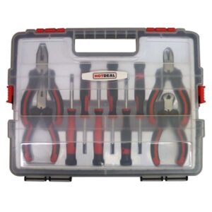 Alternative view of Tool Set Repair 10pc Red/Black