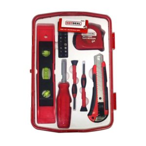 Alternative view of Tool Kit Household 26pc Red/Black