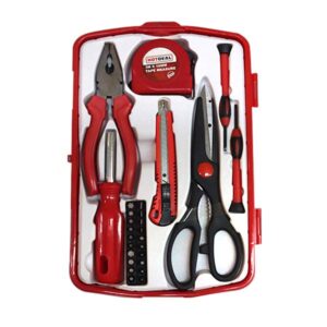 Tool Kit Household 27pc Red/Black