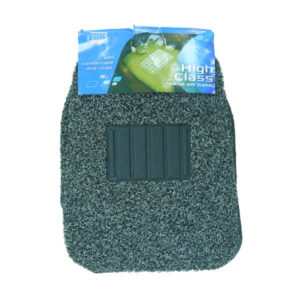 ZUG Coil Car Mat 5Pcs Set Black Grey 12mm