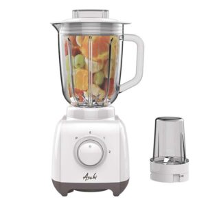 Asahi Glass Blender 1.5 Liters White