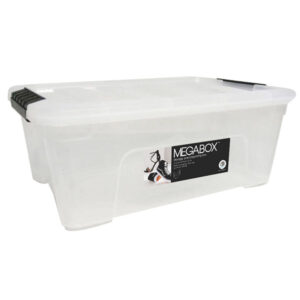 Megabox Shoe Box 12L Transparent 41 x 27.5 x 36.5cm